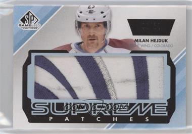 2012-13 SP Game Used Edition - Supreme Patches #SP-MH - Milan Hejduk /12