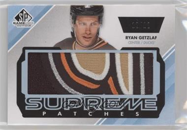 2012-13 SP Game Used Edition - Supreme Patches #SP-RG - Ryan Getzlaf /12