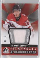 Carter Ashton #/15