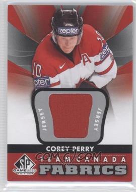 2012-13 SP Game Used Edition - Team Canada Fabrics #TC-16 - Corey Perry