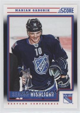 2012-13 Score - [Base] - Black Ice #16 - Marian Gaborik [EX to NM]