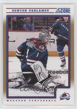 2012-13 Score - [Base] - Gold Rush #137 - Semyon Varlamov