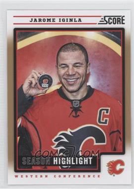 2012-13 Score - [Base] - Gold Rush #26 - Jarome Iginla