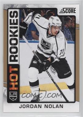 2012-13 Score - [Base] - Gold Rush #508 - Hot Rookies - Jordan Nolan