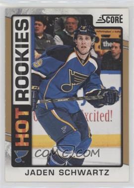 2012-13 Score - [Base] - Gold Rush #521 - Hot Rookies - Jaden Schwartz