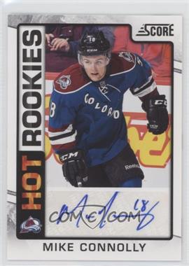 2012-13 Score - [Base] - Signatures #506 - Hot Rookies - Mike Connolly