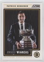 Award Winners - Patrice Bergeron