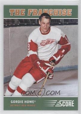 2012-13 Score - Retail The Franchise Original Six #OS2 - Gordie Howe