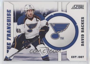 2012-13 Score - The Franchise #F25 - David Backes