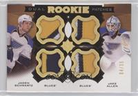 Jaden Schwartz, Jake Allen #/35