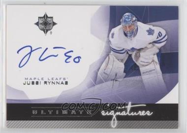 2012-13 Ultimate Collection - Ultimate Signatures #US-JR - Jussi Rynnas