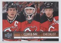 Checklist (Ilya Kovalchuk, Martin Brodeur, Zach Parise)