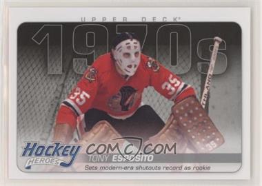 2012-13 Upper Deck - Hockey Heroes 1970s #HH38 - Tony Esposito