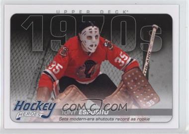 2012-13 Upper Deck - Hockey Heroes 1970s #HH38 - Tony Esposito