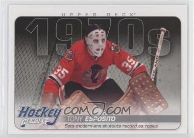 2012-13 Upper Deck - Hockey Heroes 1970s #HH38 - Tony Esposito