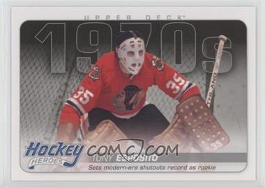 2012-13 Upper Deck - Hockey Heroes 1970s #HH38 - Tony Esposito