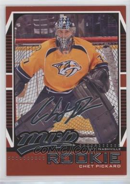 2012-13 Upper Deck - MVP #60 - Chet Pickard