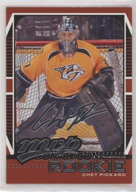 2012-13 Upper Deck - MVP #60 - Chet Pickard