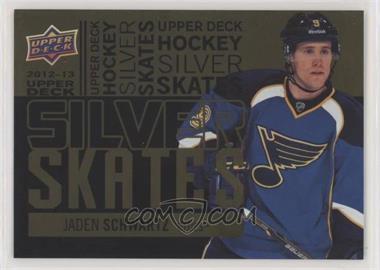 2012-13 Upper Deck - Silver Skates - Gold #SS24 - Jaden Schwartz