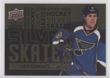 2012-13 Upper Deck - Silver Skates - Gold #SS24 - Jaden Schwartz