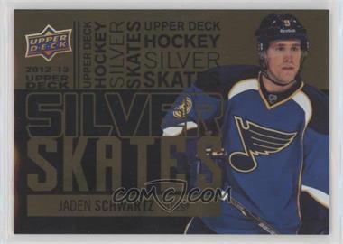 2012-13 Upper Deck - Silver Skates - Gold #SS24 - Jaden Schwartz