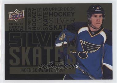 2012-13 Upper Deck - Silver Skates - Gold #SS24 - Jaden Schwartz