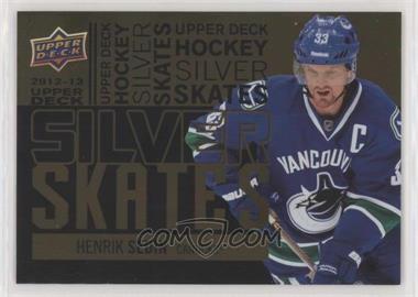 2012-13 Upper Deck - Silver Skates - Gold #SS28 - Henrik Sedin