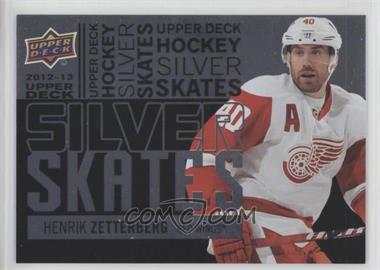 2012-13 Upper Deck - Silver Skates #SS12 - Henrik Zetterberg