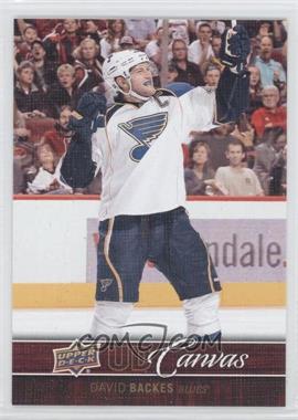 2012-13 Upper Deck - UD Canvas #C74 - David Backes