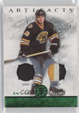 2012-13 Upper Deck Artifacts - [Base] - Emerald Jersey/Patch #66 - Nathan Horton /75 [EX to NM]