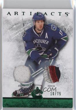 2012-13 Upper Deck Artifacts - [Base] - Emerald Jersey/Patch #83 - Ryan Kesler /75 [Noted]