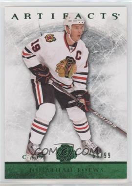 2012-13 Upper Deck Artifacts - [Base] - Emerald #44 - Jonathan Toews /99