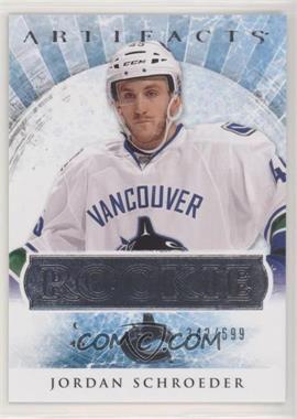 2012-13 Upper Deck Artifacts - [Base] #RED226 - Jordan Schroeder /699