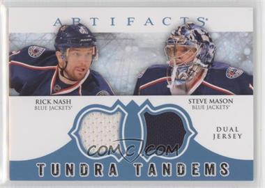 2012-13 Upper Deck Artifacts - Tundra Tandems Dual Jerseys - Blue #TT-NM - Rick Nash, Steve Mason
