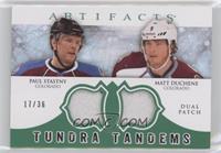 Paul Stastny, Matt Duchene #/36