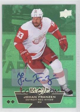 2012-13 Upper Deck Black Diamond - [Base] - Emerald Autographs #127 - Double Diamond - Johan Franzen /10