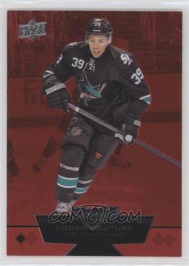 2012-13 Upper Deck Black Diamond - [Base] - Ruby #91 - Single Diamond - Logan Couture /100