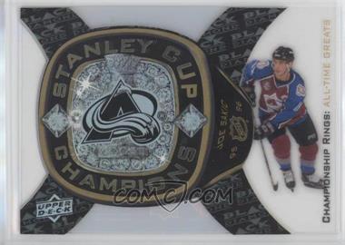 2012-13 Upper Deck Black Diamond - Championship Rings: All-Time Greats #ATG-14 - Joe Sakic