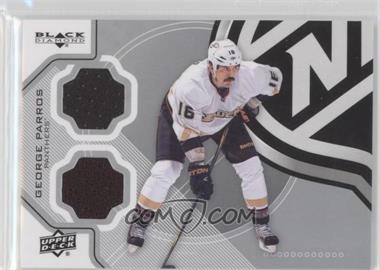 2012-13 Upper Deck Black Diamond - Double Diamond Jersey #TOUGH-GP - George Parros