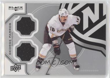 2012-13 Upper Deck Black Diamond - Double Diamond Jersey #TOUGH-GP - George Parros