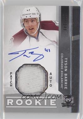 2012-13 Upper Deck The Cup - [Base] #98 - Rookie Patch Autograph - Tyson Barrie /249