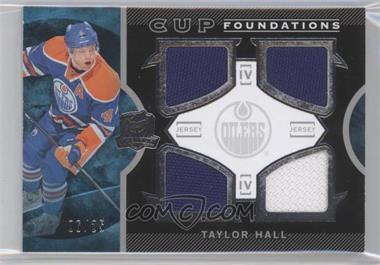 2012-13 Upper Deck The Cup - Cup Foundations Quad - Jerseys #CF-TH - Taylor Hall /25