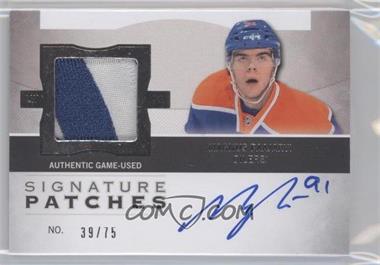 2012-13 Upper Deck The Cup - Signature Patches #SP-MP - Magnus Paajarvi /75