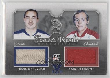 2012 In the Game - Fall Expo Redemption Prize Forever Rivals - Silver ITG Vault Sapphire #FEFR-02 - Frank Mahovlich, Yvan Cournoyer /1