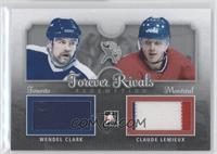 Wendel Clark, Claude Lemieux #/19