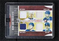 Mats Sundin, Wendel Clark, Doug Gilmour, Rick Vaive [Uncirculated] #/9