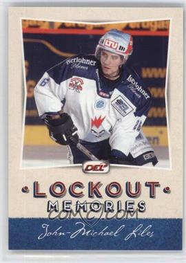 2013-14 City-Press DEL Playercards Deutsche Eishockey Liga - [Base] #DEL-093 - Lockout Memories - John-Michael Liles
