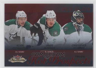 2013-14 Fleer Showcase - [Base] - Red Glow #117 - Hot Prospects Trios - Cristopher Nilstorp, Jamie Oleksiak, Kevin Connauton /27