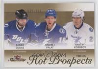 Hot Prospects Trios - Dmitry Korobov, Radko Gudas, Ondrej Palat #/399