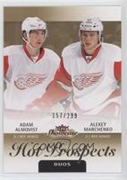 Hot Prospects Duos - Alexey Marchenko, Adam Almqvist #/299